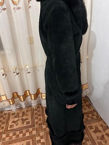 змеиная кожа: Дубленка, Классическая модель, Длинная модель, 4XL — 4