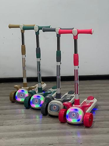 Samokatlar: 🛴🌟 Star LED Uşaq Skuteri – Musiqili və İşıqlı Premium Model Balacalar — 1