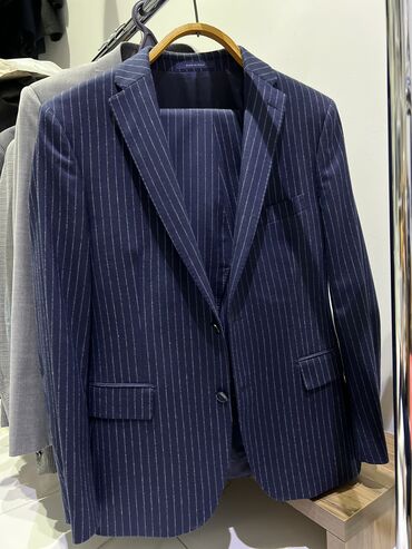 мужской костюм: Костюм 4XL (EU 48), цвет - Синий