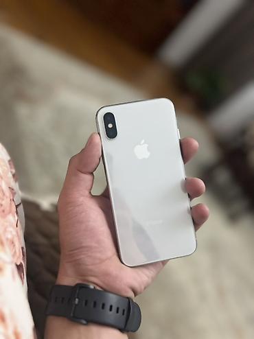 iphon se: IPhone X, Gümüşü, Face ID — 1