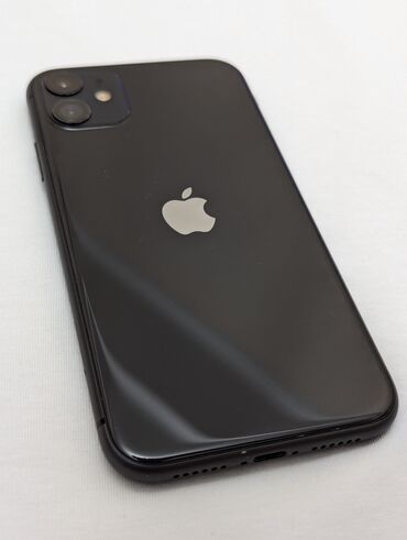 Apple iPhone: IPhone 11, Новый, 128 ГБ, Черный, Защитное стекло, Чехол, Кабель, 73 %