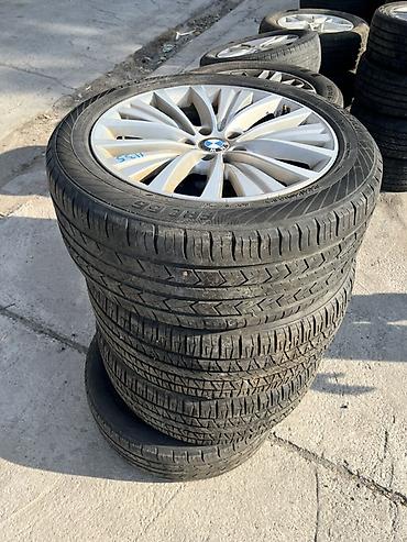 r19 бмв е70: Колеса в сборе 255 / 50 / R 19, Лето, Б/у, Комплект, Внедорожные (АТ/МТ), Литые, отверстий - 5 — 1