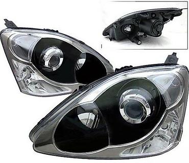 hmc stakla: CRNI CLEAR GLASS FAROVI HONDA CIVIC (5) SA 3/5 VRATA | Crni tuning — 1