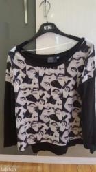 Personal Items: 9Fashion Woman, S (EU 36), Viscose, Print, color - Black