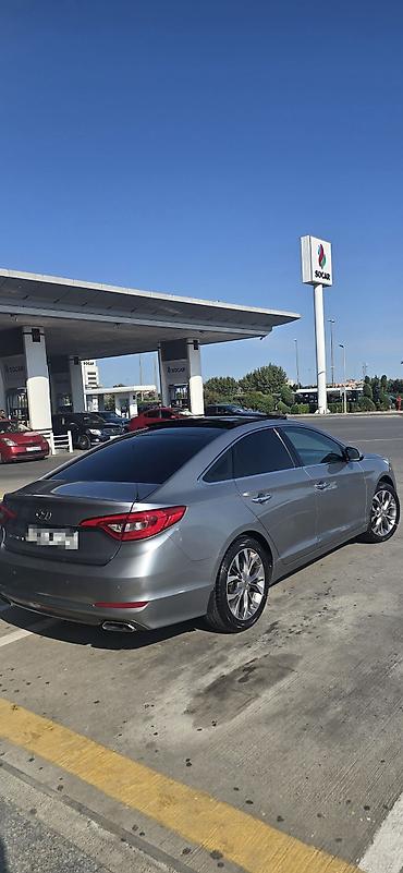 tesla model x: Hyundai Sonata (gümüş rəng), sedan kuzov.Tenmiz Serviz.2.4 Doc Mator — 5