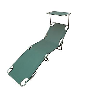 3d cestitke: Baštenska ležaljka sa tendom, siva – 24 x 184 x 55 cm Šifra — 1