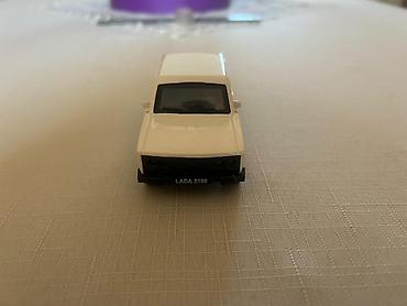 avtovaz oyuncaq treyler: LADA 2106 miniatür model avtomobil (oyuncaq) - Rəng: ağ - Kuzov — 6