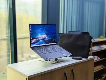 руль компьютерный: Ультрабук, Lenovo, 32 ГБ ОЗУ, AMD Ryzen 9, 14 ", Новый, Для работы, учебы, память NVMe SSD