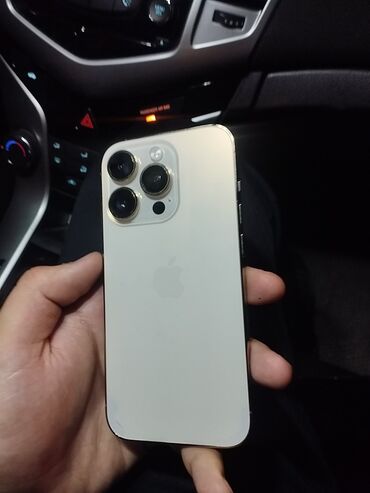iphine: IPhone 14 Pro, 256 GB, Matte Gold, Zəmanət, Simsiz şarj, Face ID