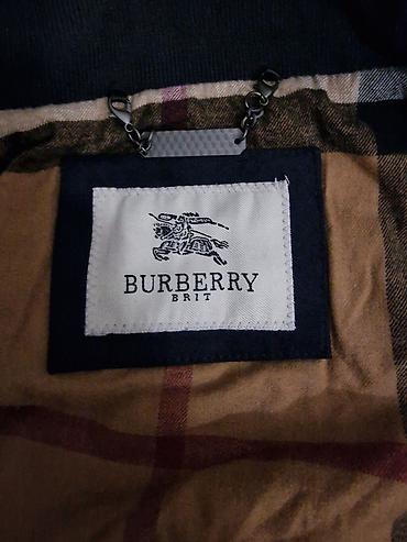 яркий кардиган: Мужская куртка Burberry Brit - Цвет: темно-синий (navy) - Фасон — 4