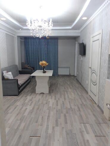 1 комнатные квартиру: 2 бөлмө, Толугу менен эмереги бар