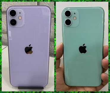 Apple iPhone: IPhone 11, 128 ГБ, Зеленый, Чехол, Кабель, 89 %