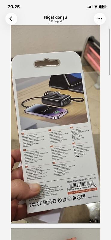 powerbank 50000: Powerbank 10000 mAh, Yeni — 5