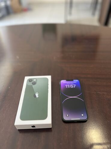 iphone 7 qiymeti 2018: IPhone 13, 128 GB, Yaşıl, Zəmanət, Face ID