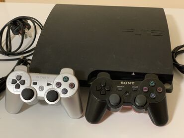 soni playstation 2: Продается ps3 slim 120-160gb. В комплекте два джойстика(реплика)