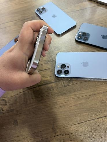telecom: IPhone 12 Pro Max, 256 GB, White Titanium, Face ID, Zəmanət, Sənədlərlə — 5