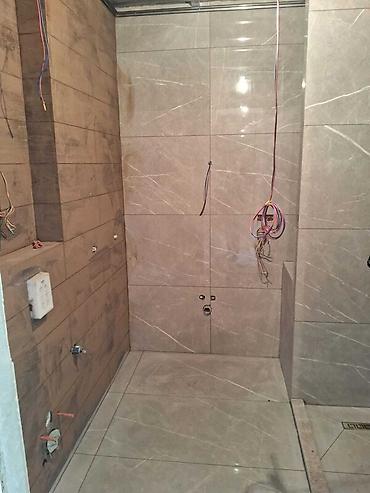 Plitə işləri: Xidmət: Kafel-metlax və daş-döşəmə işləri Təsvir: - Hamam, sanitar — 3
