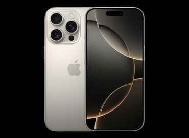 проектор для телефона: IPhone 16 Pro, Жаңы, 128 ГБ, Natural Titanium