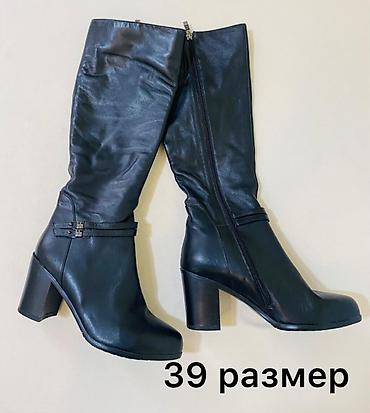 Сапоги: Женские кожаные сапоги — несколько моделей и размеров Размеры и — 9