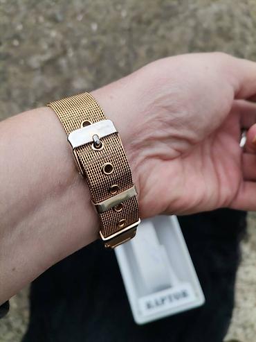 Ručni satovi: Predivan ženski sat s cirkonima, rose gold, kao nov — 8