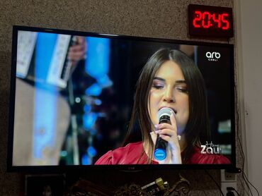 tv 107 ekran: Aynur92👑kod(sac us g) Qiymet: *300 Azn* Televizor satilir Marka LG 107