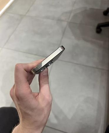 айфон з: IPhone 15 Pro, Б/у, 128 ГБ, Natural Titanium, Чехол, Коробка, 81 % — 5