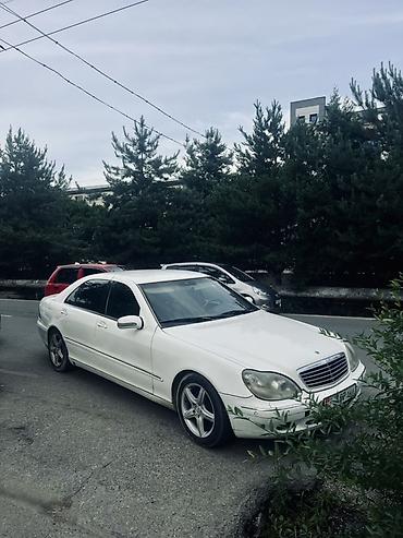x class: Mercedes-Benz S-Class: 2000 г., 3.2 л, Автомат, Газ, Седан — 1
