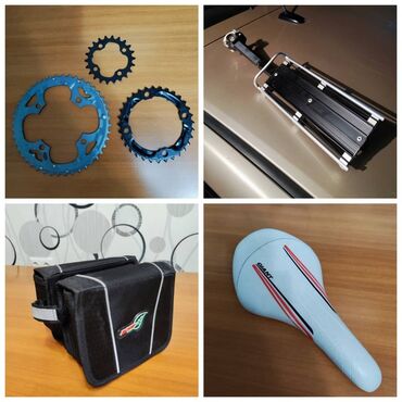 аксесуары для велосипеда: Велозапчасти и аксессуары. 1. набор звезд от системы Shimano Deore SLX