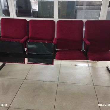 Другая мебель: Кресла для актовых залов 3-х и 4-х секционные. Кресла в наличии и на — 6