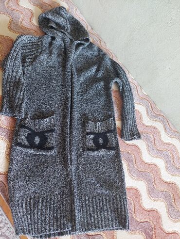 oversize jaket: Женский свитер цвет - Серый