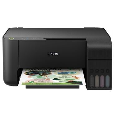 продаю нотбук: Струйный МФУ Epson L3100С в черном корпусе предназначен для