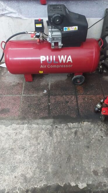 mator yuyan aparat: Avto-servis avadanlıqları paketi 1) PULWA Air Compressor - Qırmızı