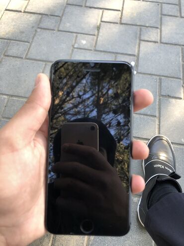 iphone 7 plus işlenmiş qiymeti: IPhone 8 Plus, 64 ГБ, Черный, Отпечаток пальца