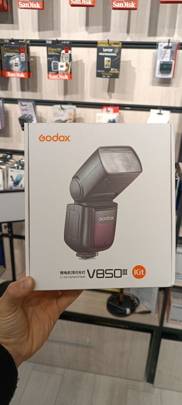 Foto və video aksesuarları: Godox V850 III