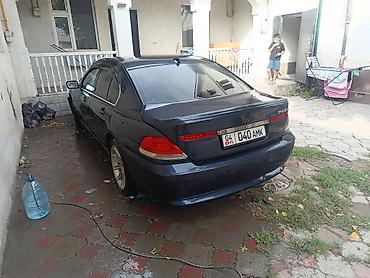 Унаа сатуу: BMW 7 series: 2002 г., 4.4 л, Автомат, Бензин, Седан — 5