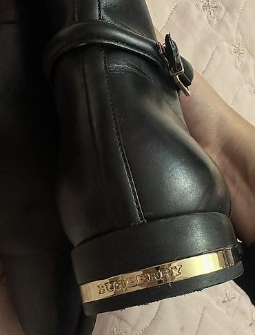 Сапоги: Məhsul: Elegant Boots – qara dəri qadın çəkmələri Xüsusiyyətlər: 35 — 3