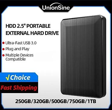 "Unionsine" hard disk Unionsine brendine mexsus xarici hard disk. Usb