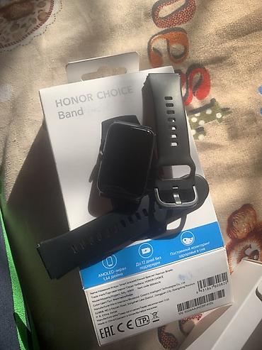 смарт часы набор: HONOR CHOICE Band — умный браслет с большим AMOLED-экраном . Основные — 1