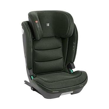 starke converse: Autosedište 100–150 cm KIKKA BOO I-SCOUT i-Size, ISOFIX – Army Green — 1