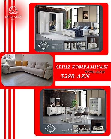 Sifarişlə yataq dəstləri: Mebel dəsti – “Mirvari” kolleksiyası Cehiz komplektləri müxtəlif — 6