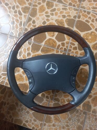 жугили кузов: Руль Mercedes-Benz 2003 г., Колдонулган, Оригинал, Германия