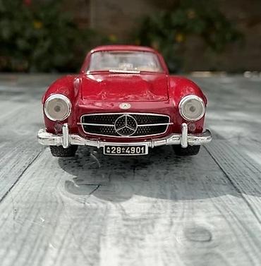kicik masin: Mercedes, 1954 il, 1:18, Dəmir, Ödənişli çatdırılma — 2