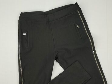 spodnie joggery skórzane damskie: Sweatpants for women, S (EU 36)