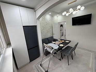 flat osh: 2 комнаты, 70 м², 108 серия, 8 этаж, Евроремонт — 8