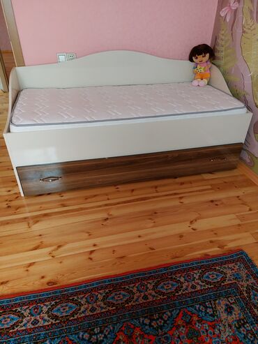 медицинская кровать: Б/у, Для девочки и мальчика, С матрасом, С выдвижными ящиками, Турция