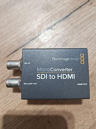 Blackmagic Design Micro Converter SDI to HDMI - SDI siqnalını HDMI lalafo.az -da Blackmagic Design Micro Converter SDI to HDMI - SDI siqnalını HDMI