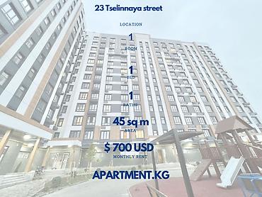 Долгосрочная аренда квартир: For rent 1 room apartment in the Polytech district. 23 Tselinnaya — 10