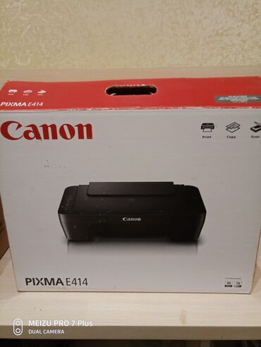 Biznes üçün program təminatı: Canon PIXMA E414 – çoxfunksiyalı printer Məhsul xüsusiyyətləri: - 3‑ü