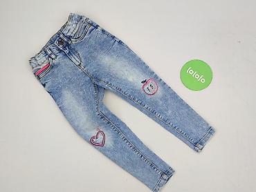 sukienka hello kitty: Spodnie jeansowe, Little kids, 3-4 lat, 104, stan - Idealny — 2
