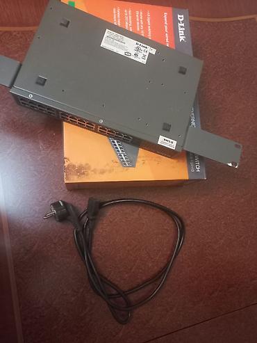 Modemlər və şəbəkə avadanlıqları: D‑Link DES‑1024D 24-port Fast Ethernet switch Xüsusiyyətlər: - 24x — 2